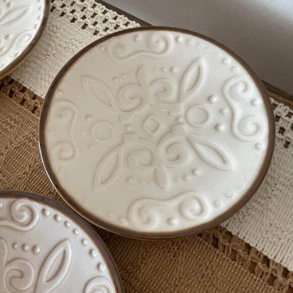 SET OF 4 ARTESIA APPETIZER PLATES - Picture 2 of 7